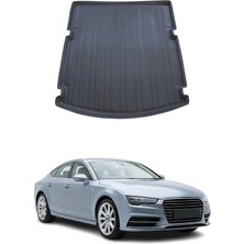 Omac Audi A7 Sedan 2011-2017 Arası Uyumlu Araca Özel Kauçuk Tpe Bagaj Havuzu Siyah