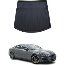 Omac Audi A5 Coupe Sportback 2016-2023 Arası Uyumlu Araca Özel Kauçuk Tpe Bagaj Havuzu Siyah