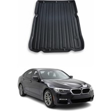 Omac BMW 5 Serisi G30 2017-2023 Uyumlu Araca Özel Kauçuk TPE Bagaj Havuzu Siyah