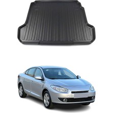 Omac Renault Fluence 2009-2019 Arası Uyumlu Araca Özel Kauçuk Tpe Bagaj Havuzu Siyah