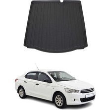 Omac Citroen C-Elysee 2012+ Uyumlu Araca Özel Kauçuk Tpe Bagaj Havuzu Siyah