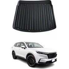 Omac Honda CRV / CRV Hybrit 2024-2026 Uyumlu Araca Özel Kauçuk TPE Bagaj Havuzu Siyah