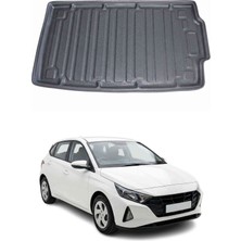 Omac Hyundai I20 Elite Plus 2020+ Uyumlu Araca Özel Kauçuk Tpe Bagaj Havuzu Siyah Üst Kademe Için