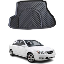Omac Kıa Cerato Sedan 2004-2009 Arası Uyumlu Araca Özel Kauçuk Tpe Bagaj Havuzu Siyah