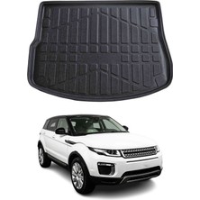 Omac Land Rover Evoque 2011+ Uyumlu Araca Özel Kauçuk Tpe Bagaj Havuzu Siyah