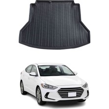 Omac Hyundai Elantra Sedan 2016-2020 Arası Uyumlu Araca Özel Kauçuk Tpe Bagaj Havuzu Siyah