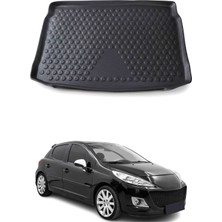 Omac Peugeot 207 Hb 2006-2015 Arası Uyumlu Araca Özel Kauçuk Tpe Bagaj Havuzu Siyah