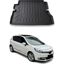 Omac Renault Grand Scenic 3 7 Koltuklu 2010-2016 Arası Uyumlu Araca Özel Kauçuk Bagaj Havuzu Siyah
