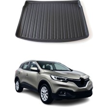 Omac Renault Kadjar 2015+ Uyumlu Araca Özel Kauçuk Tpe Bagaj Havuzu Siyah
