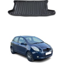 Omac Toyota Yaris Iı 2005-2010 Arası Uyumlu Araca Özel Kauçuk Tpe Bagaj Havuzu Siyah