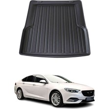 Omac Opel Insignia Grand Sport 2017+ Uyumlu Araca Özel Kauçuk Tpe Bagaj Havuzu Siyah