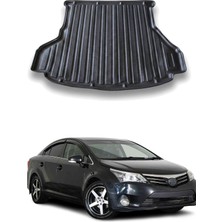 Omac Toyota Avensis Sedan 2009-2017 Arası Uyumlu Araca Özel Kauçuk Tpe Bagaj Havuzu Siyah