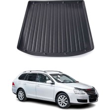Omac Vw Golf V Variant / Combi 2004-2008 Arası Uyumlu Araca Özel Kauçuk Tpe Bagaj Havuzu Siyah