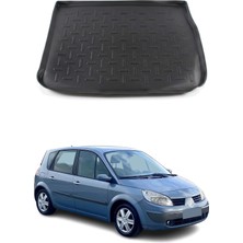 Omac Renault Scenic 2 2004-2009 Arası Uyumlu Araca Özel Kauçuk Tpe Bagaj Havuzu Siyah
