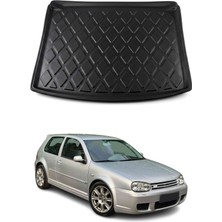 Omac Vw Golf 4 Hb 1998-2004 Arası Uyumlu Araca Özel Kauçuk Tpe Bagaj Havuzu Siyah