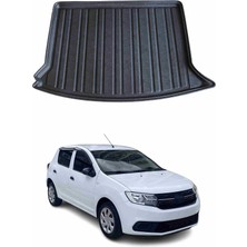 Omac Dacia Sandero Iı 2012-2020 Arası Uyumlu Araca Özel Kauçuk Tpe Bagaj Havuzu Siyah