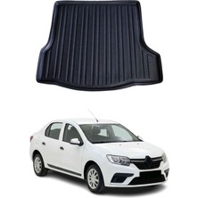 Omac Dacia Logan Iı Sedan 2013-2020 Arası Uyumlu Araca Özel Kauçuk Tpe Bagaj Havuzu Siyah