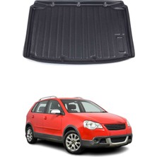 Omac Vw Polo Hb 2003-2009 Arası Uyumlu Araca Özel Kauçuk Tpe Bagaj Havuzu Siyah