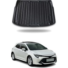Omac Toyota Corolla Hb 2020+ Uyumlu Araca Özel Kauçuk Tpe Bagaj Havuzu Siyah