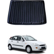 Omac Ford Focus 1 Hb 1999-2004 Arası Uyumlu Araca Özel Kauçuk Tpe Bagaj Havuzu Siyah