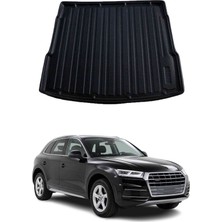 Omac Audi Q5 2017-2024 Arası Uyumlu Araca Özel Kauçuk Tpe Bagaj Havuzu Siyah