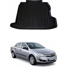 Omac Opel Astra H Sedan 2007-2015 Arası Uyumlu Araca Özel Kauçuk Tpe Bagaj Havuzu Siyah