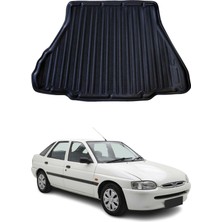 Omac Ford Escort 1993-2000 Arası Uyumlu Araca Özel Kauçuk Tpe Bagaj Havuzu Siyah