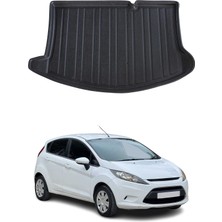 Omac Ford Fiesta Hb 2008-2016 Arası Uyumlu Araca Özel Kauçuk Tpe Bagaj Havuzu Siyah