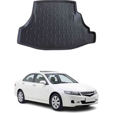 Omac Honda Accord Sedan 2003-2009 Arası Uyumlu Araca Özel Kauçuk Tpe Bagaj Havuzu Siyah