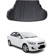 Omac Hyundai Accent Blue Biz Sedan 2011+ Uyumlu Araca Özel Kauçuk Tpe Bagaj Havuzu Siyah