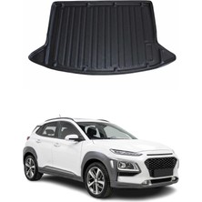 Omac Hyundai Kona Suv 2018-2022 Arası Uyumlu Araca Özel Kauçuk Tpe Bagaj Havuzu Siyah