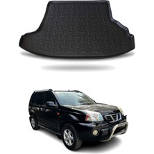 Omac Nissan X-Trail 2002-2007 Arası Uyumlu Araca Özel Kauçuk TPE Bagaj Havuzu Siyah