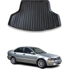 Omac Volvo S40 1995-2004 Arası Uyumlu Araca Özel Kauçuk Tpe Bagaj Havuzu Siyah