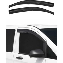 Omac Citroën Berlingo 2018-2024 Uyumlu Araca Özel Sport Style Akrilik Cam Rüzgarlığı Koyu Duman 2 Parça