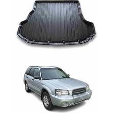 Omac Subaru Forester 2002-2008 Arası Uyumlu Araca Özel Kauçuk Tpe Bagaj Havuzu Siyah
