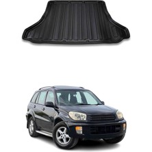 Omac Toyota Rav4 2001-2006 Arası Uyumlu Araca Özel Kauçuk Tpe Bagaj Havuzu Siyah