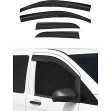 Omac Citroën Berlingo 2018-2024 Uyumlu Araca Özel Sport Style Akrilik Cam Rüzgarlığı Koyu Duman 4 Parça