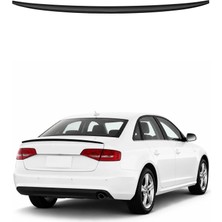 Omac Audi A4 2013-2019 Arası Uyumlu Araca Özel Bagaj Spoileri Piano Siyah 1 Parça