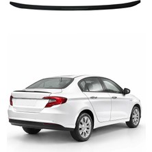 Omac Fiat Egea/fiat Tipo 2015-2024 Arası Uyumlu Araca Özel Bagaj Spoileri Piano Siyah 1 Parça