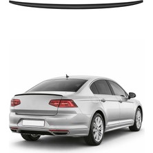 Omac Vw Passat B8 2015-2022 Arası Uyumlu Araca Özel Bagaj Spoileri Piano Siyah 1 Parça
