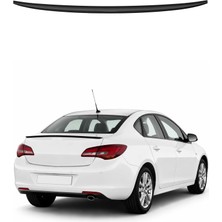 Omac Opel Astra J 2010-2015 Arası Uyumlu Araca Özel Bagaj Spoileri Piano Siyah 1 Parça