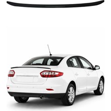 Omac Renault Fluence 2009-2016 Arası Uyumlu Araca Özel Bagaj Spoileri Piano Siyah 1 Parça