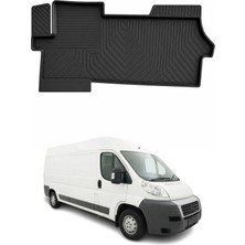 Omac Fiat Ducato 2006-2026 Uyumlu 4d Ön Havuzlu Paspas Kauçuk Siyah 1 Parça