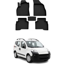 Omac Citroen Nemo 2008-2026 Uyumlu 4d Havuzlu Paspas Kauçuk Siyah 5 Parça