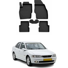 Omac Opel Vectra C 2004-2008 Uyumlu 4d Havuzlu Paspas Kauçuk Siyah 5 Parça