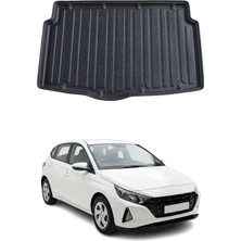 Omac Hyundai I20 Style / Elite 2020+ Uyumlu Araca Özel Kauçuk Tpe Bagaj Havuzu Siyah