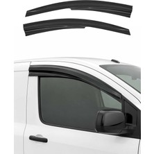 Omac Fiat Qubo 2007-2024 Arası Uyumlu Araca Özel Sport Style Akrilik Cam Rüzgarlığı Koyu Duman 2 Parça