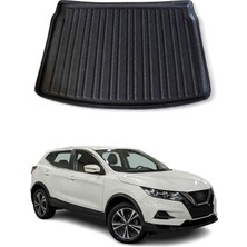 Omac Nissan Qashqai 2016-2021 Arası Uyumlu Araca Özel Kauçuk Tpe Bagaj Havuzu Siyah Üst Kademe Için