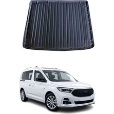 Omac Ford Connect 2022+ Uyumlu Araca Özel Kauçuk Tpe Bagaj Havuzu Siyah Koltuklu Için