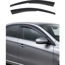 Omac Opel Combo C 2001-2012 Arası Uyumlu Araca Özel Sport Style Akrilik Cam Rüzgarlığı Koyu Duman 2 Parça